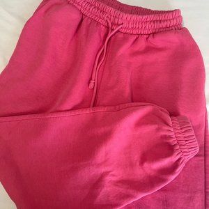 PINK ZARA SWEATPANTS